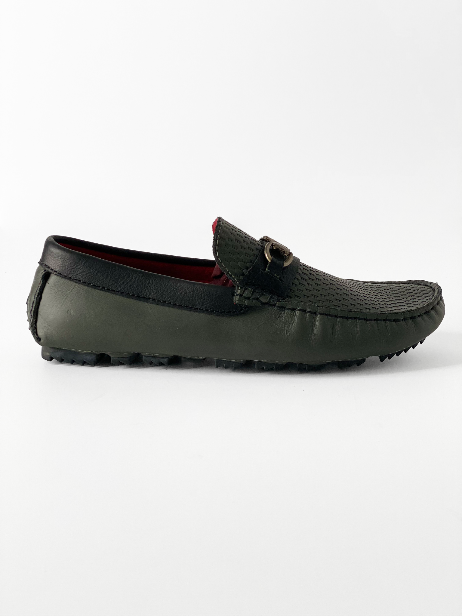 The Classic Gray/Grey Moccasin Leather Slipper Shoe Jebranco New York NYC With Red Sheepskin Lining, Rubber Soles, Whipstitch Details At Toe, Classic Woven Styling, And Moc-toe moccasin with saddle bit. The Moccasin is made entirely out of the softest, most comfortable, breathable and durable leather. Men Moccasin Slipper Shoe, Man Moccasin Slipper Shoe, Boat Shoe, Leather Shoe, NYC Shoe Store, NYC Online Shoe Store, Slippers, Slipper Shoe. Custom Made Shoe In NYC. Gray Moccasin Slipper Shoe.