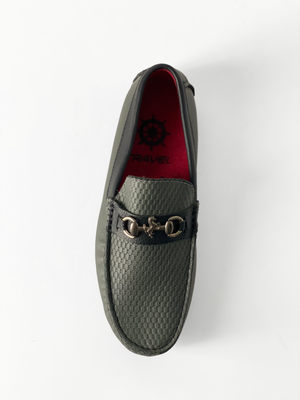 The Classic Gray/Grey Moccasin Leather Slipper Shoe Jebranco New York NYC With Red Sheepskin Lining, Rubber Soles, Whipstitch Details At Toe, Classic Woven Styling, And Moc-toe moccasin with saddle bit. The Moccasin is made entirely out of the softest, most comfortable, breathable and durable leather. Men Moccasin Slipper Shoe, Man Moccasin Slipper Shoe, Boat Shoe, Leather Shoe, NYC Shoe Store, NYC Online Shoe Store, Slippers, Slipper Shoe. Custom Made Shoe In NYC. Gray Moccasin Slipper Shoe.