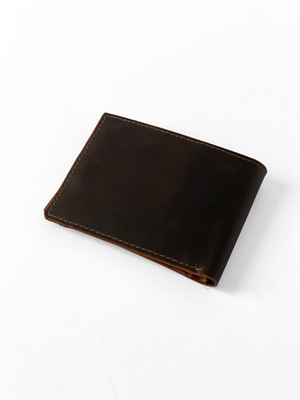 Brown Wallet, Bifold Leather Wallet, Leather Wallet, Custom Made Wallet, Handmade Wallet, Brown Leather Wallet, NYC Accessory, Fashion Accessory, Men Accessory, Man Accessory, Jebranco New York, NYC Boutique, Jebranco Accessory, Free Shipping NYC, New York City Online Store, NYC Shoe Store, Alligator Leather, Fold Closure Wallet, Tooled Print, Tooled Print Wallet